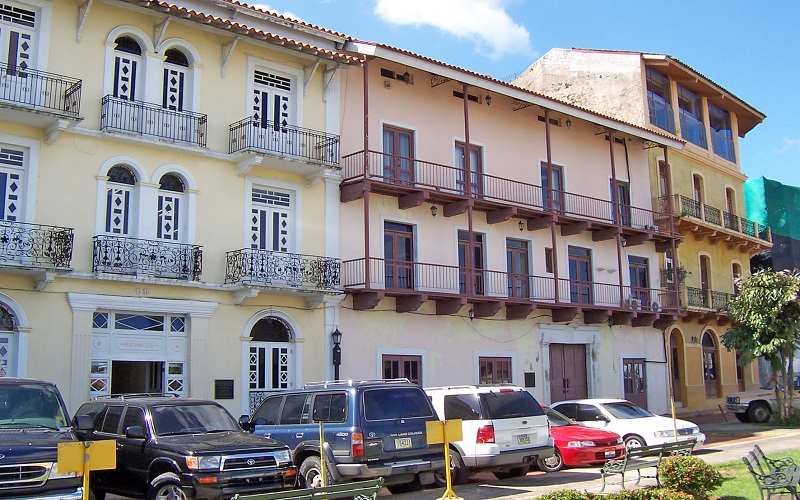 Kolonialhäuser in Panama